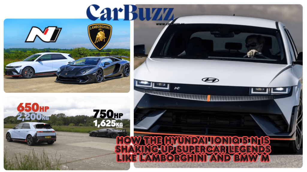 How The Hyundai Ioniq 5 N Is Shaking Up Supercar Legends Like Lamborghini and BMW M