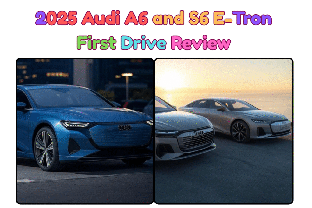 2025 Audi A6 and S6 E-Tron First Drive Review