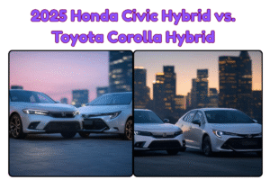 2025 Honda Civic Hybrid vs. Toyota Corolla Hybrid