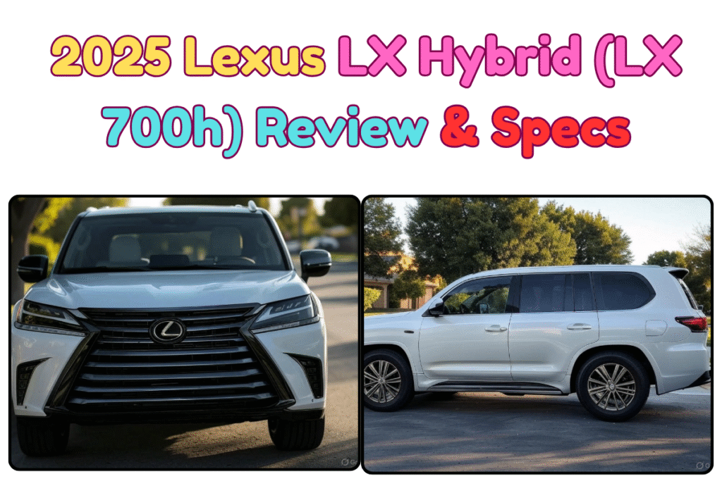 2025 Lexus LX Hybrid (LX 700h) Review & Specs